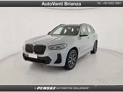 Usata BMW X3 M Sport 190 CV (139 kW) 2022 Grigio SUV