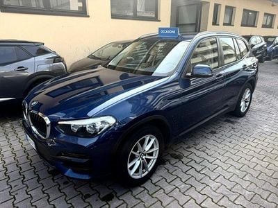 Usata BMW X3 Advantage 190 CV (139 kW) 2020 Blu SUV