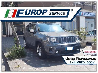Usata Jeep Renegade Limited 131 CV (96 kW) 2022 Grigio SUV
