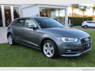Usata Audi A3 Ambiente 110 CV (80 kW) 2016 Grigio Berlina