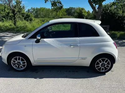 Usata Fiat 500 69 CV (50 kW) 2008 Bianco Utilitaria