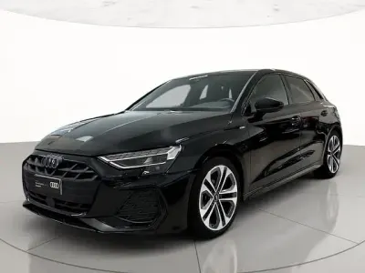 Usata Audi A3 S-Line 150 CV (110 kW) 2025 Nero mito metallizzato Berlina