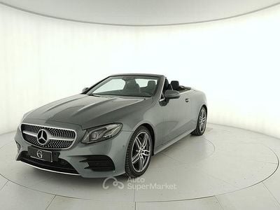 Usata Mercedes E220 Premium 194 CV (142 kW) 2019 Grigio Cabrio