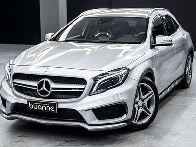 Usata Mercedes GLA45 AMG AMG 360 CV (264 kW) 2015 Argento polare perlato SUV