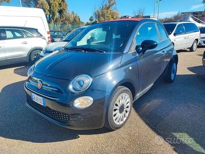 Usata Fiat 500C Lounge 69 CV (50 kW) 2020 Nero Cabrio