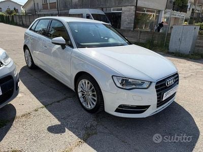 Usata Audi A3 Ambiente 110 CV (80 kW) 2015 Bianco Berlina
