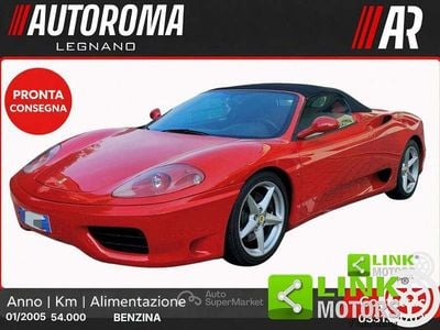 Usata Ferrari 360 400 CV (294 kW) 2005 Rosso Cabrio