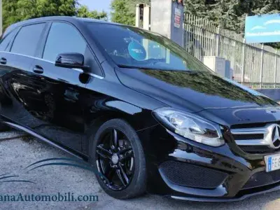 Begagnad Mercedes B200 AMG 156 HK (114 kW) 2016 Svart Minibuss
