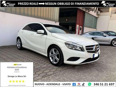 Usata Mercedes A200 136 CV (100 kW) 2013 Bianco Berlina