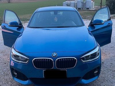 usata BMW 118 serie 1 d blu estoril