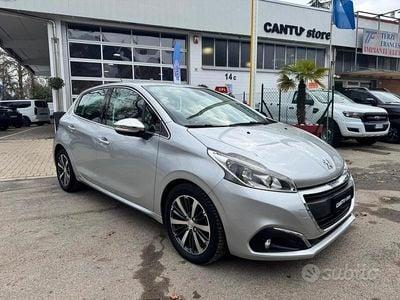 Usata Peugeot 208 Allure 100 CV (73 kW) 2016 Grigio Utilitaria