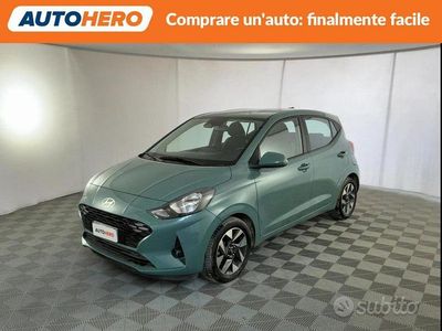 Usata Hyundai i10 62 CV (45 kW) 2025 Verde Utilitaria