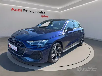 Nuova Audi A3 S-Line 116 CV (85 kW) 2026 Blu navarra metallizzato Berlina