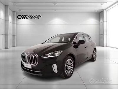 Usata BMW 218 Active Tourer Luxury Line 150 CV (110 kW) 2022 Nero Monovolume