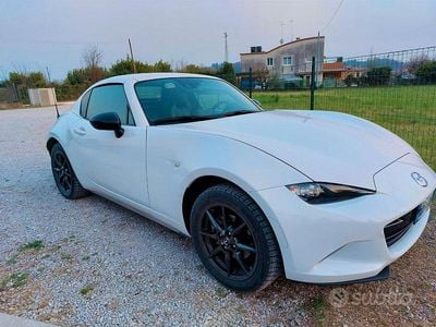 Usata Mazda MX5 132 CV (97 kW) 2018 Bianco Cabrio