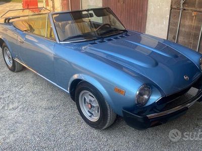 Usata Fiat 124 Spider 1980 Blu Cabrio