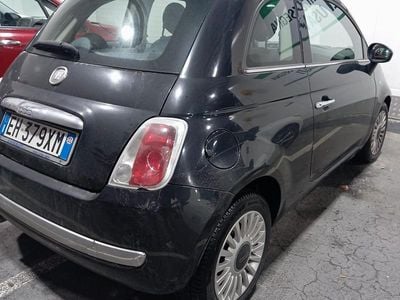 Usata Fiat 500 Lounge 95 CV (69 kW) 2011 Nero Berlina
