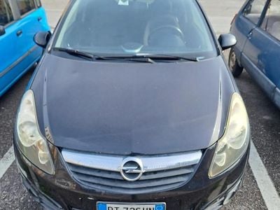 Usata Opel Corsa 2009 Nero Utilitaria