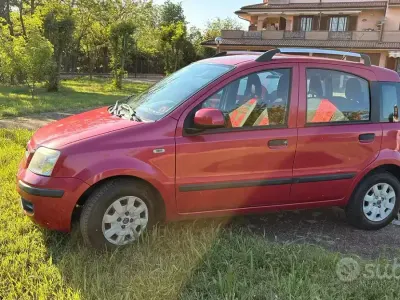 Usata Fiat Panda 69 CV (50 kW) 2010 Rosso Utilitaria