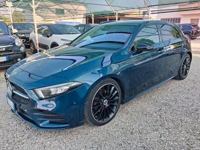 Usata Mercedes A200 Premium 150 CV (110 kW) 2019 Blu/azzurro Berlina