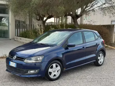 Usata VW Polo Comfortline 75 CV (55 kW) 2009 Bluazzurro Utilitaria