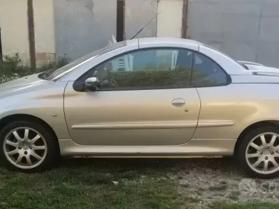 Usata Peugeot 206 CC 88 CV (64 kW) 2006 Grigio Cabrio