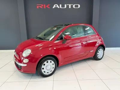 Usata Fiat 500 Lounge 69 CV (50 kW) 2010 Rosso Utilitaria