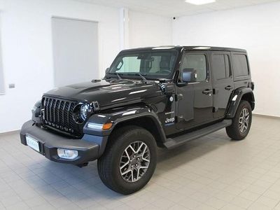 Usata Jeep Wrangler Unlimited Sahara 380 CV (279 kW) 2022 Nero SUV