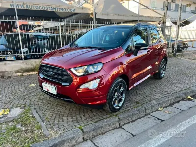 Usata Ford Ecosport ST-Line 100 CV (73 kW) 2019 Rosso SUV