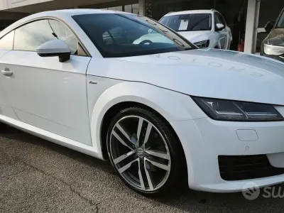 Usata Audi TT S-Line 184 CV (135 kW) 2015 Bianco Coupé