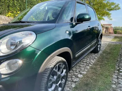 Usata Fiat 500L Trekking 105 CV (77 kW) 2017 Verde Monovolume