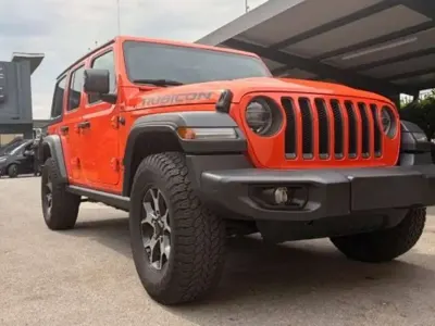 Occasion Jeep Wrangler Rubicon 200 ch (147 kW) 2018 Orange SUV