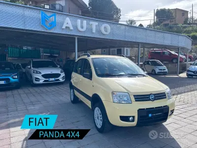 Usata Fiat Panda 4x4 60 CV (44 kW) 2005 Giallo Utilitaria