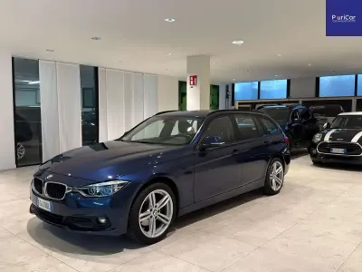 Usata BMW 320 190 CV (139 kW) 2017 Blu/azzurro Station wagon