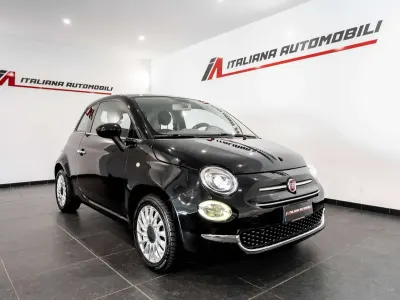Usata Fiat 500 Lounge 95 CV (69 kW) 2016 Nero Utilitaria