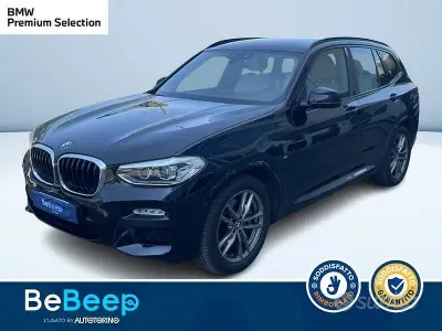 Usata BMW X3 M Sport 190 CV (139 kW) 2020 Nero SUV