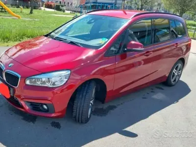 Usata BMW 216 Gran Tourer 116 CV (85 kW) 2015 Rosso Monovolume