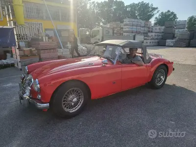 Usata MG MGA 1950 Rosso Cabrio