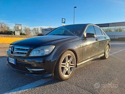 Usata Mercedes C180 AMG 2010 Nero Berlina