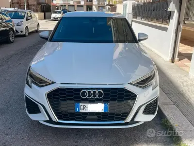 Usata Audi A3 S-Line 116 CV (85 kW) 2023 Bianco Berlina