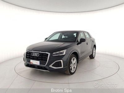 Usata Audi Q2 Advanced Plus 150 CV (110 kW) 2022 Grigio manhattan metallizzato SUV