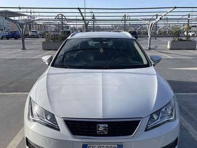 Brugt Seat Leon ST Style 115 HK (84 kW) 2017 Hvid Stationcar