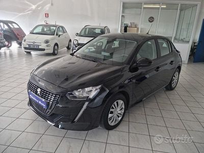 Usata Peugeot 208 Active 75 CV (55 kW) 2022 Nero Utilitaria