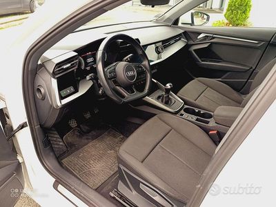 Usata Audi A3 116 CV (85 kW) 2021 Bianco Berlina