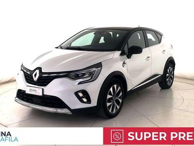 Usata Renault Captur Intens 92 CV (67 kW) 2021 Bianco tetto nero SUV