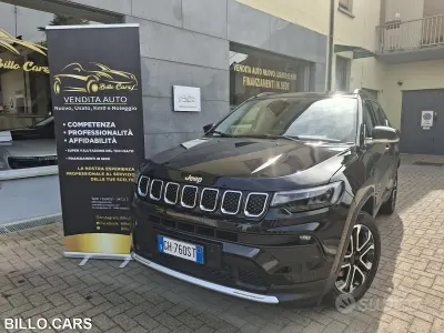 Usata Jeep Compass Limited 150 CV (110 kW) 2022 Nero SUV