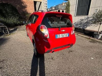 Usata Chevrolet Spark 2010 Rosso Utilitaria