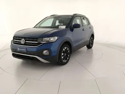 Usata VW T-Cross Style 95 CV (69 kW) 2021 Reef blue metallizzato SUV