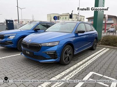 Usata Skoda Scala Monte Carlo 116 CV (85 kW) 2025 Blu race metallizzato Utilitaria
