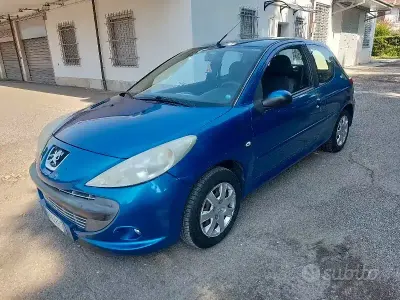 Usata Peugeot 206 75 CV (55 kW) 2009 Blu Berlina
